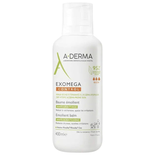 Avslappnande kroppsemulsion A-Derma Exomega Control Balsam 400 ml